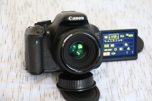 Canon T3i 600d Com Lente 50mm. A Vista 1499.