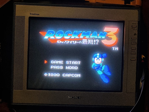Megaman Rockman 2 Y 3 Famicom Par De Cartuchos Originales (Usado)
