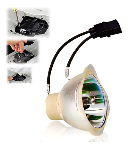 Inalámbrico Proyector Lámpara Repuesto Sin Carcasa Para Epson Modelo Para Elplp78/v13h010l78,fyx