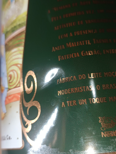 Lata Vazia Antiga Leite Moça Colecionável Ver Anúncio Moça (Usado)