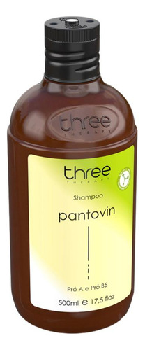 Three Therapy Pantovin Crescimento Capilar Shampoo 500ml