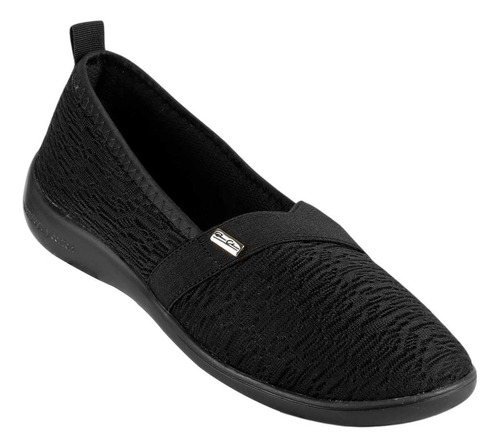 Flat Mujer Negro Stfashion 12304011