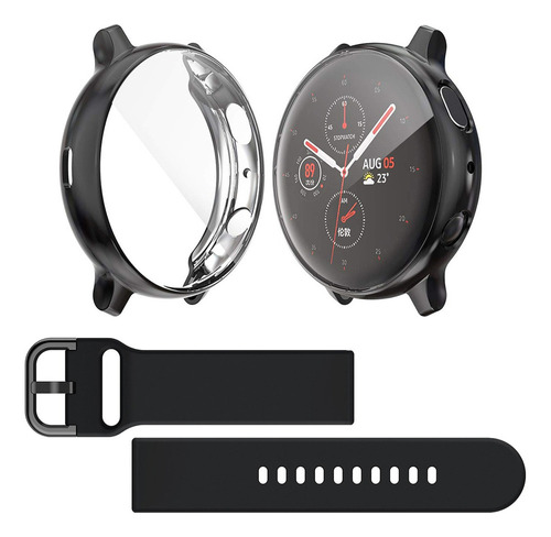 2 Fundas Y Correa Para Samsung Galaxy Watch Active 2