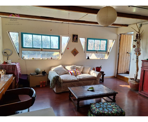 Hermosa Casa Sustentable En Comunidad Ecológica, Peñalolén