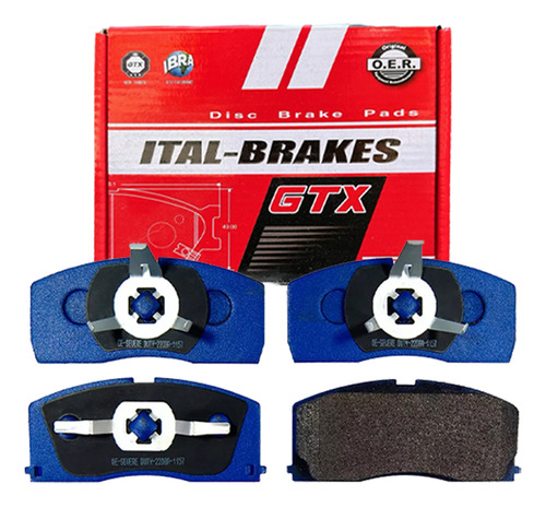 Discos Freno Con Pastillas Gtx Para Lifan 320 2010 2014