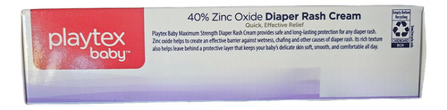 Playtex Baby Maximum Strength Diaper Rash Cream Zinc Oxide