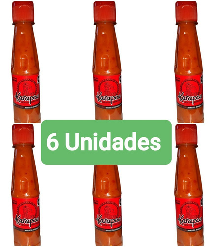 Salsa Sinaloense Karapoa Roja Muy Reconocida (6 Pack)