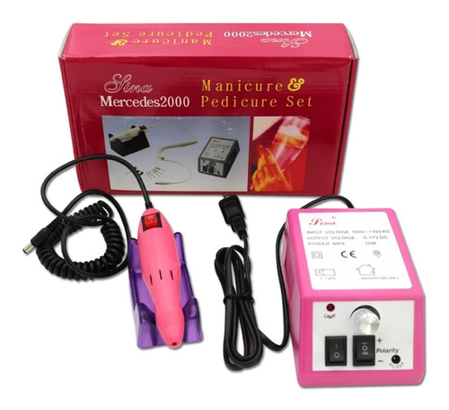 Pulidor Uñas Eléctrico Profesional Manicure Pedicura Tv 2000