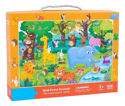 Juego Puzzle Rompecabezas De 100 Piezas Diseño Para Niños