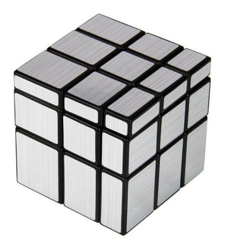 Cubo Rubik Rompecabezas Plateado Espejo Cubo Magico 3x3x3