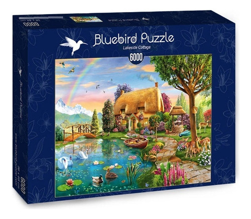 Bluebird Puzzle 6000 Pzs - Lakeside Cottage