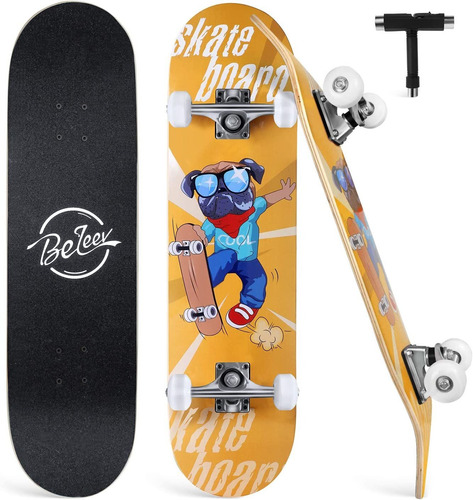 Beleev Skateboards Para Principiantes, Skate Completo De 31 