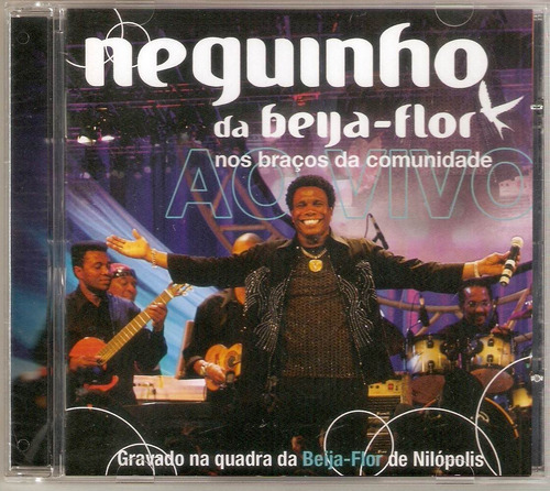 Cd Neguinho Da Beija-flor Nos Bracos