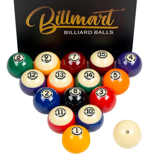 Bolas De Billar Billmart Tournament Premium , 572 Mm , 170 G