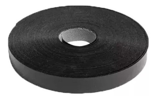 Tapacanto Filo Melamina 22 Mm Negro X50 Mts Preencolado