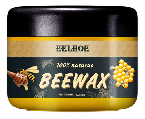 Cera Sólida Natural De Cera De Abeja Para Pulir Muebles, 40