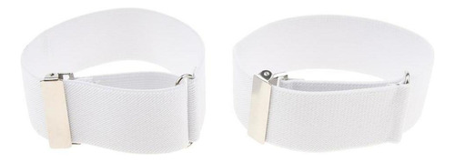 Soporte De Manga De Camisa Elástico Antideslizante Hebilla