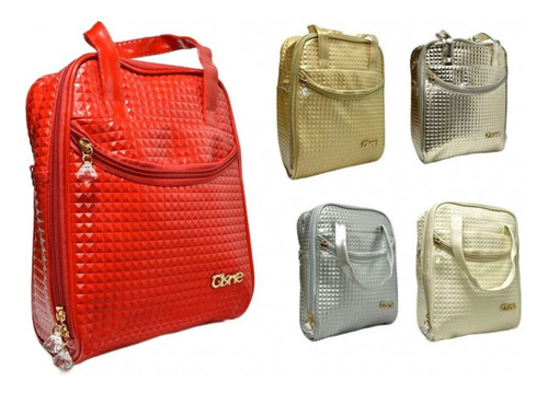 Necessaire Bolsa Térmica Cisne Cor Cinza Grafite