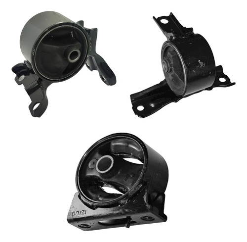 Kit 3 Soportes Motor Y Caja Lancer 2007 - 2012 Std