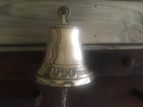 Campana Bronce 22cm Tipo Antigua Gran Sonido Personalizada