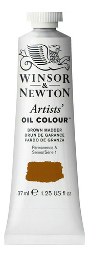 Pintura a óleo Winsor & Newton Artist 37mL - marrom s-1 no 056