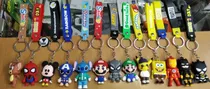 Comprar Llaveros De Goma Marvel, Cómic, Stick, Iron Man Batman Otros