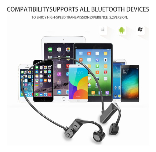 Audífonos Bluetooth Impermeables De Conducción Ósea