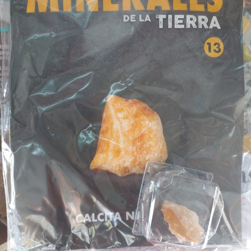 Fascículo + Minerales De La Tierra,  N 13. Calcita Naranja.