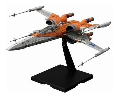 Star Wars Model Kit Poe's X-wing Fighter 1/72 Escala Bandai 