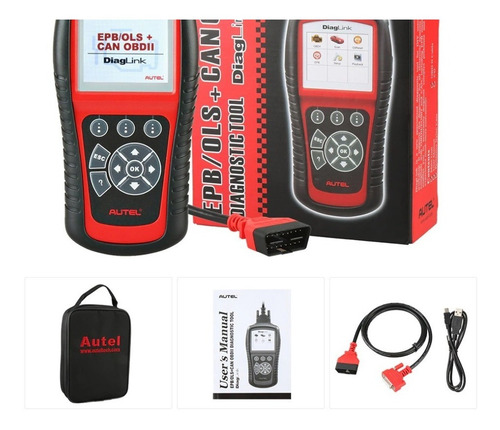 Imagem 7 de 7 de Scanner Obd2 Automotivo Autel Diaglink Epb/ols + Can Obd2