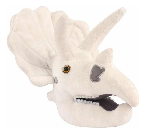 Peluche Triceratops Cráneo Fósil Giant Microbes