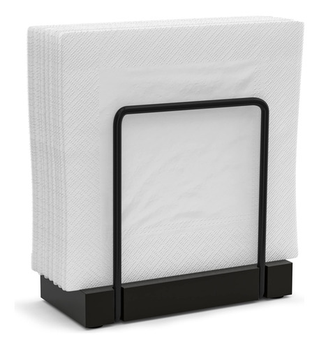 Servilletero Para Mesa, Sirve Servilletas De Bambú Y Hierro
