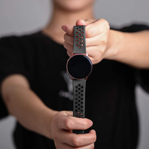 Imagen 3 de 8 de Malla Para Reloj Samsung Galaxy Active 1 & 2 / Talle Large