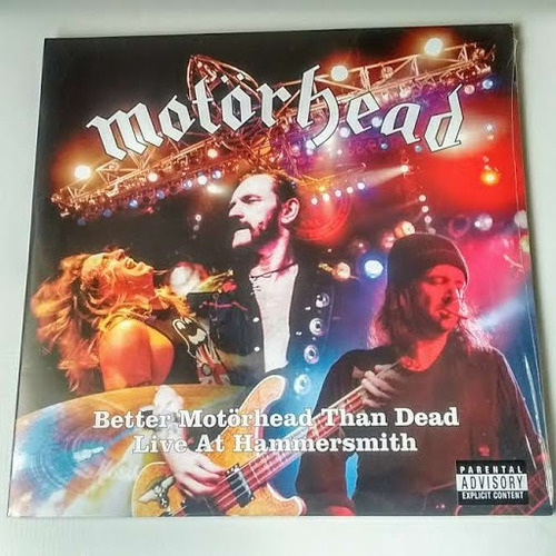 Motörhead Better Motörhead Than Dead-live At Hammersmith 4lp