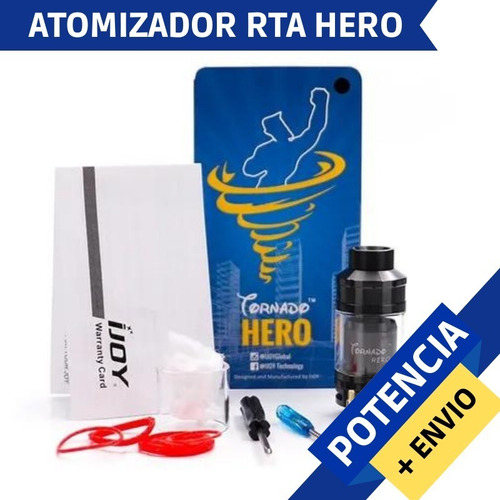 Atomizador Tornado Hero Ijoy Rta - Dale Potencia A Tu Vape !