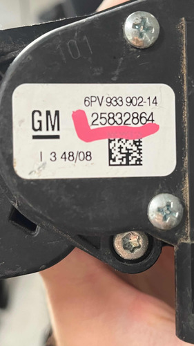 Pedal De Aceleración Gmc Sierra 201025832864 Ml1106 (Usado)