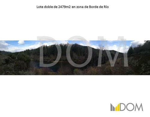 Imagen 14 de 16 de Lote Doble En Esquina Sobre Borde De Río, En Una Zona Muy Tranquila. Apto Emprendimiento Turístico. - Meliquina