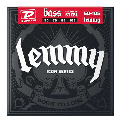 Cuerdas Para Bajo Lemmy Signature Jim Dunlop Lks50105