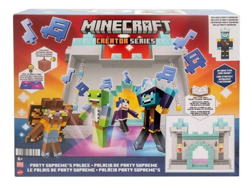 Minecraft Creator Party Supreme Palace Playset Hjg73 Mattel