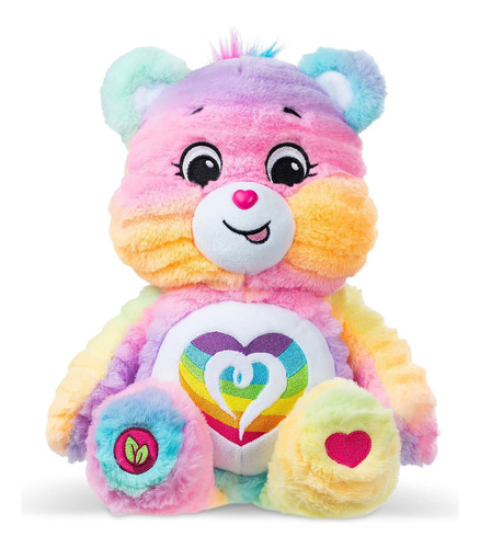 Care Bear Osito Cariñosito De Unión Salpicadura De Color Color Togetherness