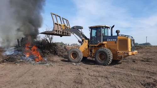 Pala Cargadora John Deere 624j Balde De 3 Mts