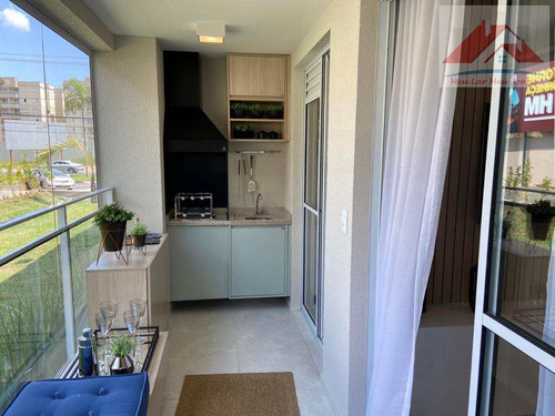 Imagem 9 de 23 de Apartamento Com 2 Dorms, Parque Da Figueira, Paulínia - R$ 202 Mil, Cod: 55 - V55