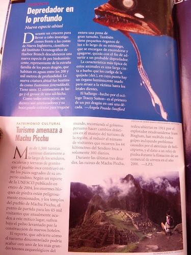 Revista National Geographic No 6 Junio De 2004 (Usado)