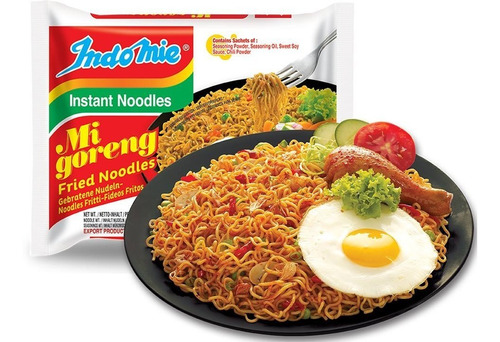 Sopa Instantanea Indomie Mi Goreng (tallarin Instantaneo)