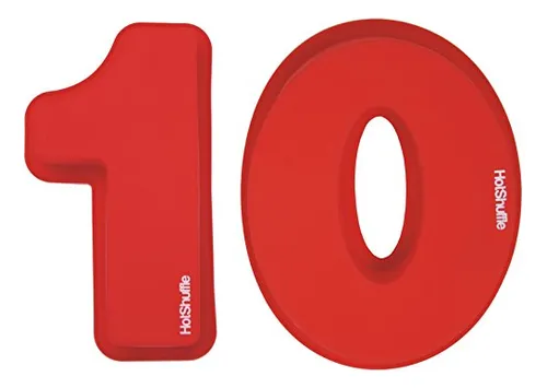 Molde Grande De Silicona Para Tartas Número 10, Número 10, P