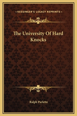 Libro The University Of Hard Knocks - Parlette, Ralph