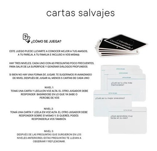 Imagen 4 de 6 de Cartas Salvajes Juego Cartas Para Previa Risas Casa Fight