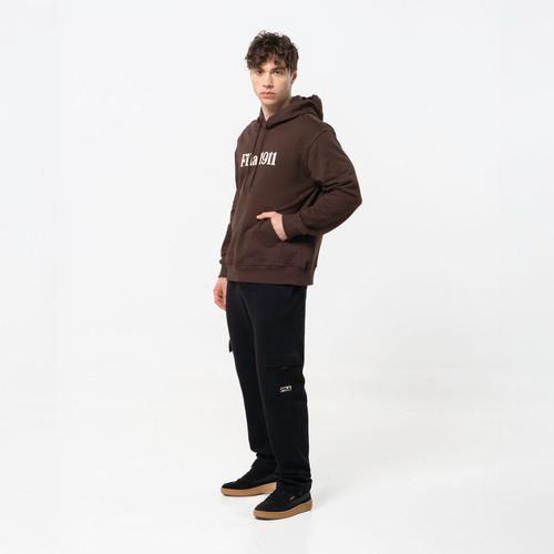 Buzo Canguro Hombre Fila Comfort Letter Iii