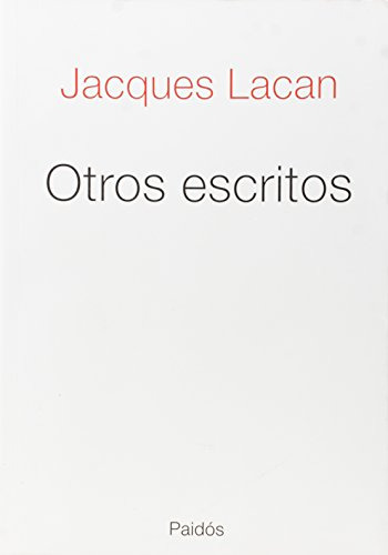 Libro Otros Escritos  De Jacques Lacan  Paidós