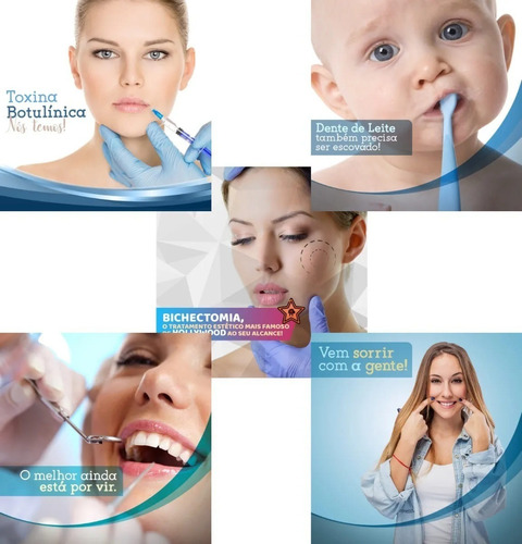 Pack Dentista 200 Arquivos Editáveis Mídias Sociais Pdf